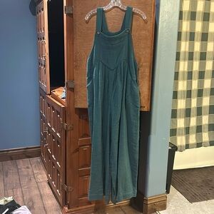 Free people sun drenched overalls